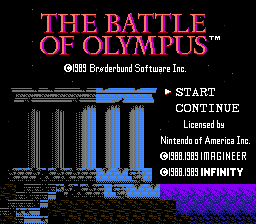 Battle of Olympus, The (USA)